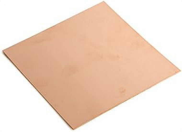 18 Gauge 0.040 Dead Soft Copper Sheet Metal 6x6 Inch
