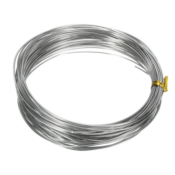 18 Gauge 1.0mm Stainless Steel Wire 10m/33 ft Soft Craft Sculpting Artistic Wire for Jewelry Making Beading DIY Crafts Supplies, Silver