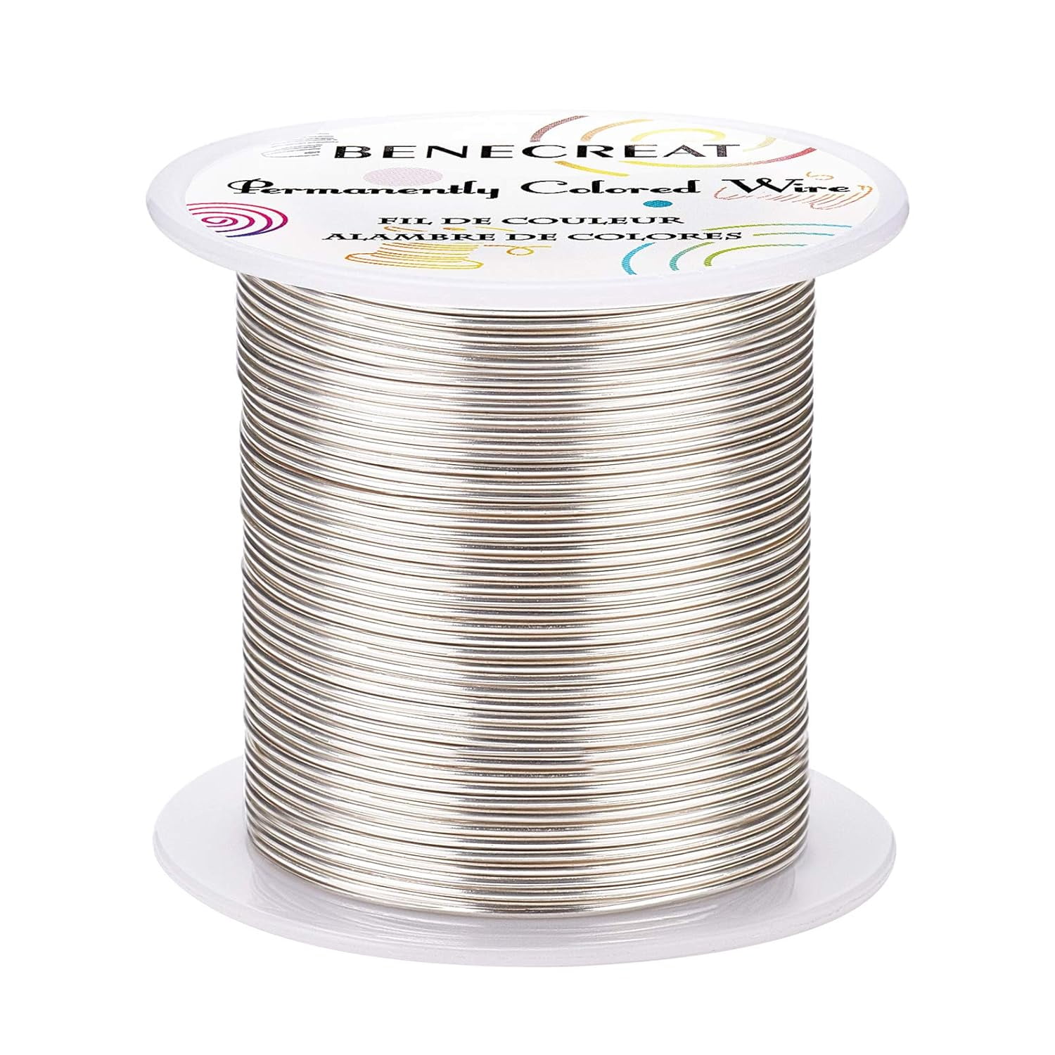 18 Gauge 32 Yards Resistant Silver Wire Jewelry Beading Wire DIY