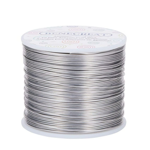 18 Gauge 492 Feet Tarnish Resistant Aluminum Wire Primary Color for Jewelry Beading Craft Sculpting Model Skeleton