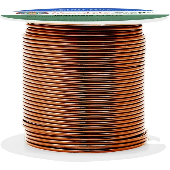 18 Gauge Anodized Aluminum Craft Wire for Jewelry Making - Bendable Flexible Crafting Wire 18 Gauge Wire Colored for Bonsai - Armature Wire for Sculpting - 100 feet