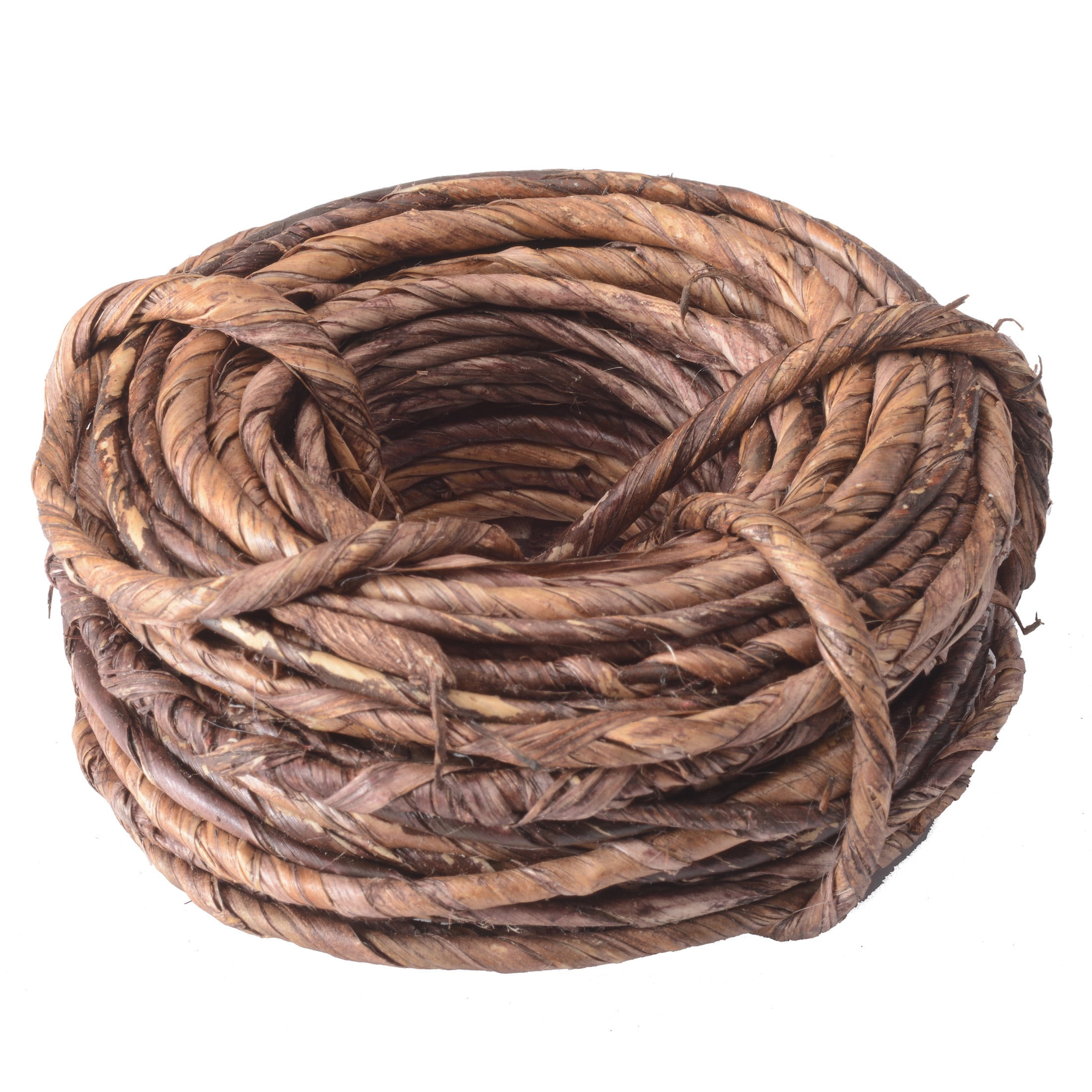 Ashland 18 Gauge Brown Wrapped Wire - 45 ft Coils, Natural Ramie & Iron Floral Wire for Crafting, Bundling, DIY Decor & Rustic Arrangements, 12 Pack