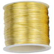 18 Gauge Copper Wire for Jewelry Making, 0.04 in x 591 in / 1 mm x 15 m Soft Copper Wire, Non-Tarnish, Flexible for Crafting, DIY Jewelry, Wire for Gardening, Great for Earrings and Bracelets