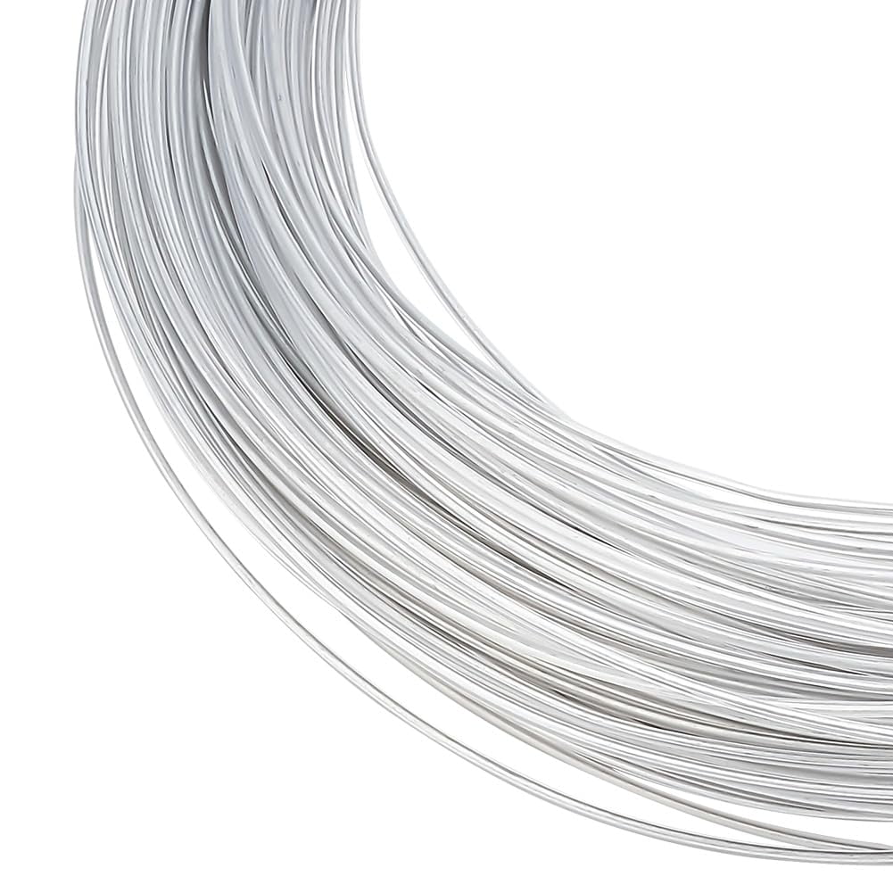 18 Gauge PVC Plastic Covered Aluminum Wire 196.85 Feet Bendable ...