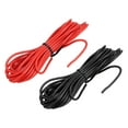 thumbnail image 1 of 18 Gauge Silicone Wire 18AWG Stranded Wire Tinned Copper Wire High Temp Wire Black/Red 3.0m/10ft 2pcs, 1 of 7