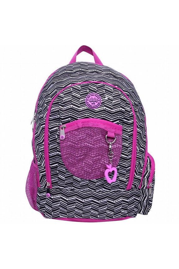 18 Geometric Doodle Backpack Sport School Travel Back Pack