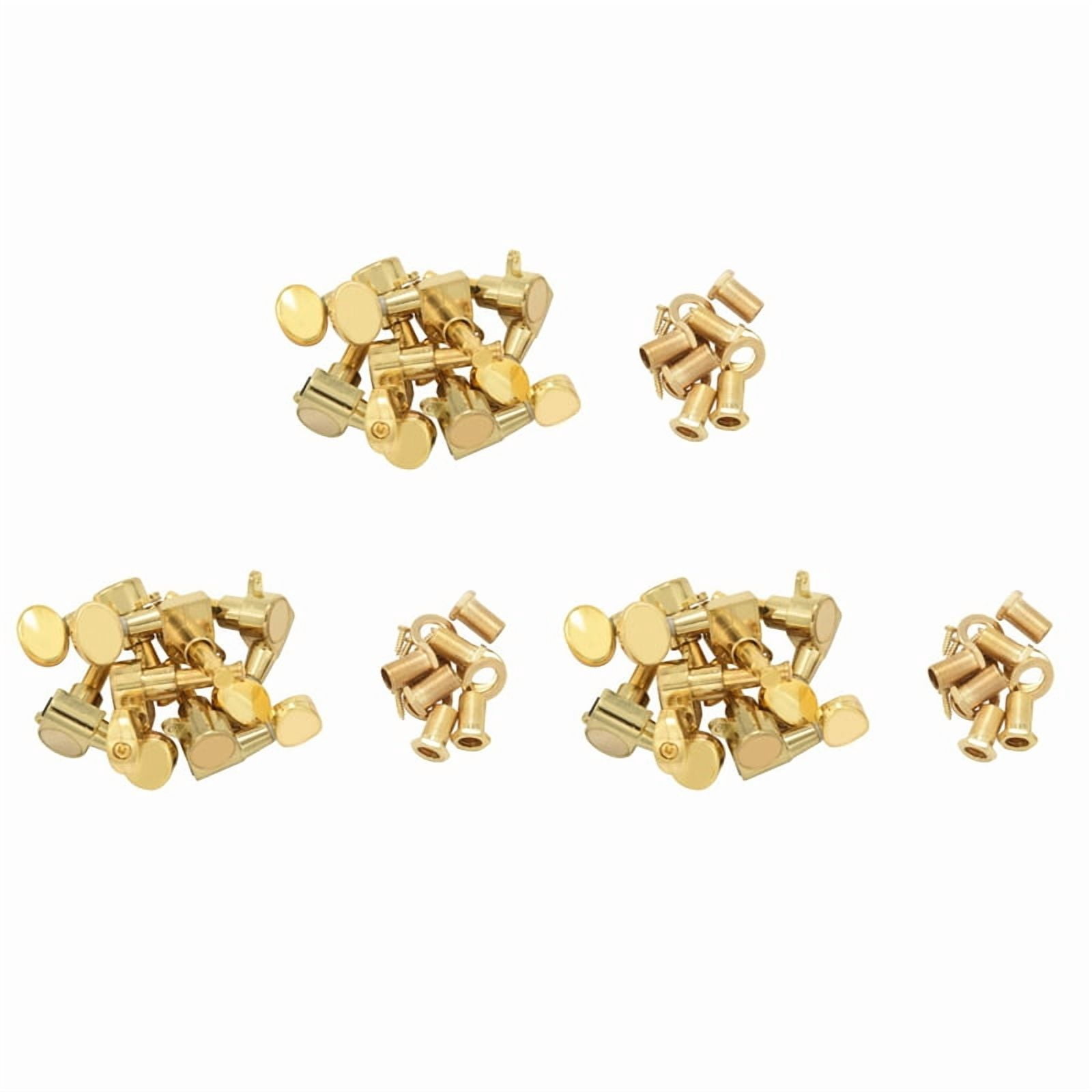 18 Guitar Tuning Pegs VERROUILLAGE Tuner Touches Guitar Strings Button 9L + 9R Gold
