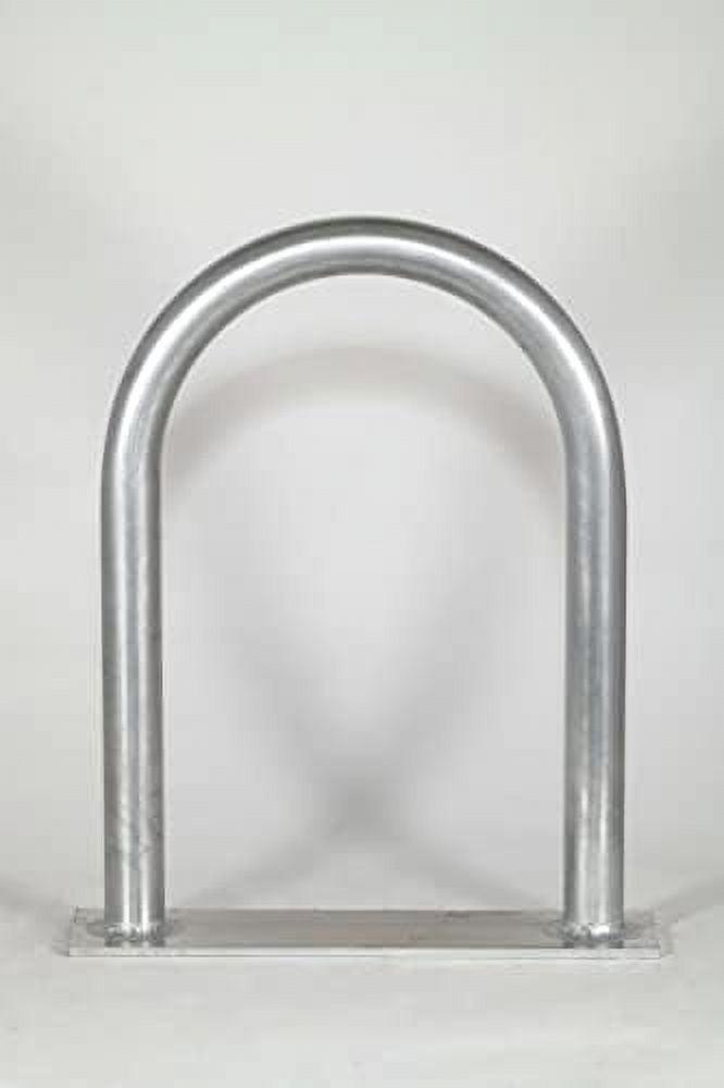 18" (H) X 13" (W) Aluminum Handrail With/Flat Base Plate Safety Grab