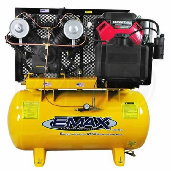 18 HP 60 gal Horizontal Honda Electric Start with Gas Tank Compressor