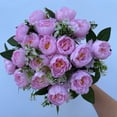 thumbnail image 1 of 18 Head Exquisite Peony Wedding Table Flower Arrangement Home And Hotel Decoration Artificial Flower Scene Arrangement Flower, 1 of 4