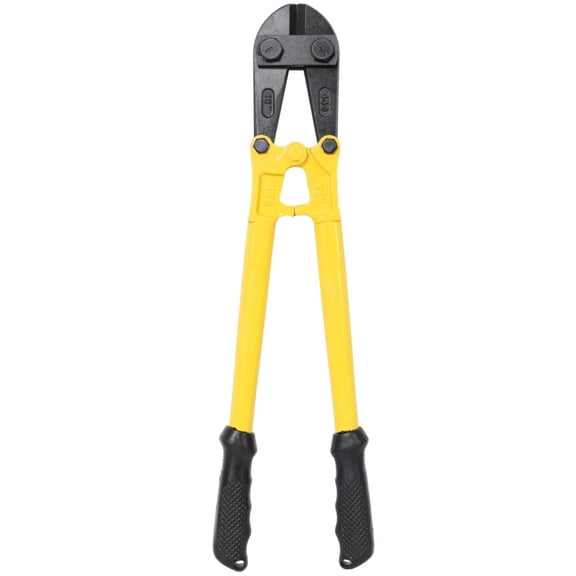 18" Heavy-Duty Medium Bolt Cutter for Fence, Steel Wire, Chain, Screws, Rivets & Medium Padlocks, Ergonomic Soft Rubber Grip Handle