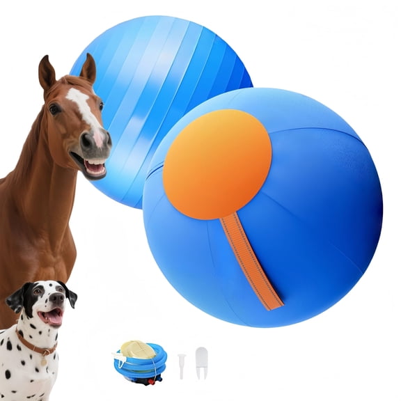 18" Herding Ball for Dogs - Durable InteractiveBounce Ball for Herding Training, GreatChristmas/Birthday Gift for Australian ShepherdGerman Shepherd, collie (Agility Equipment)