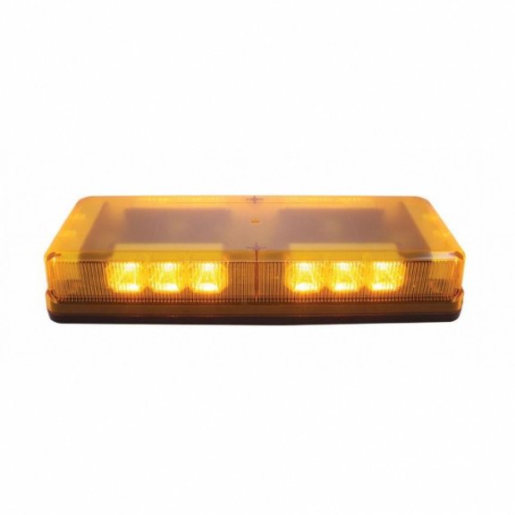18 High Power Led 12V Mini Strobe Warning Bar - Permanent Mount