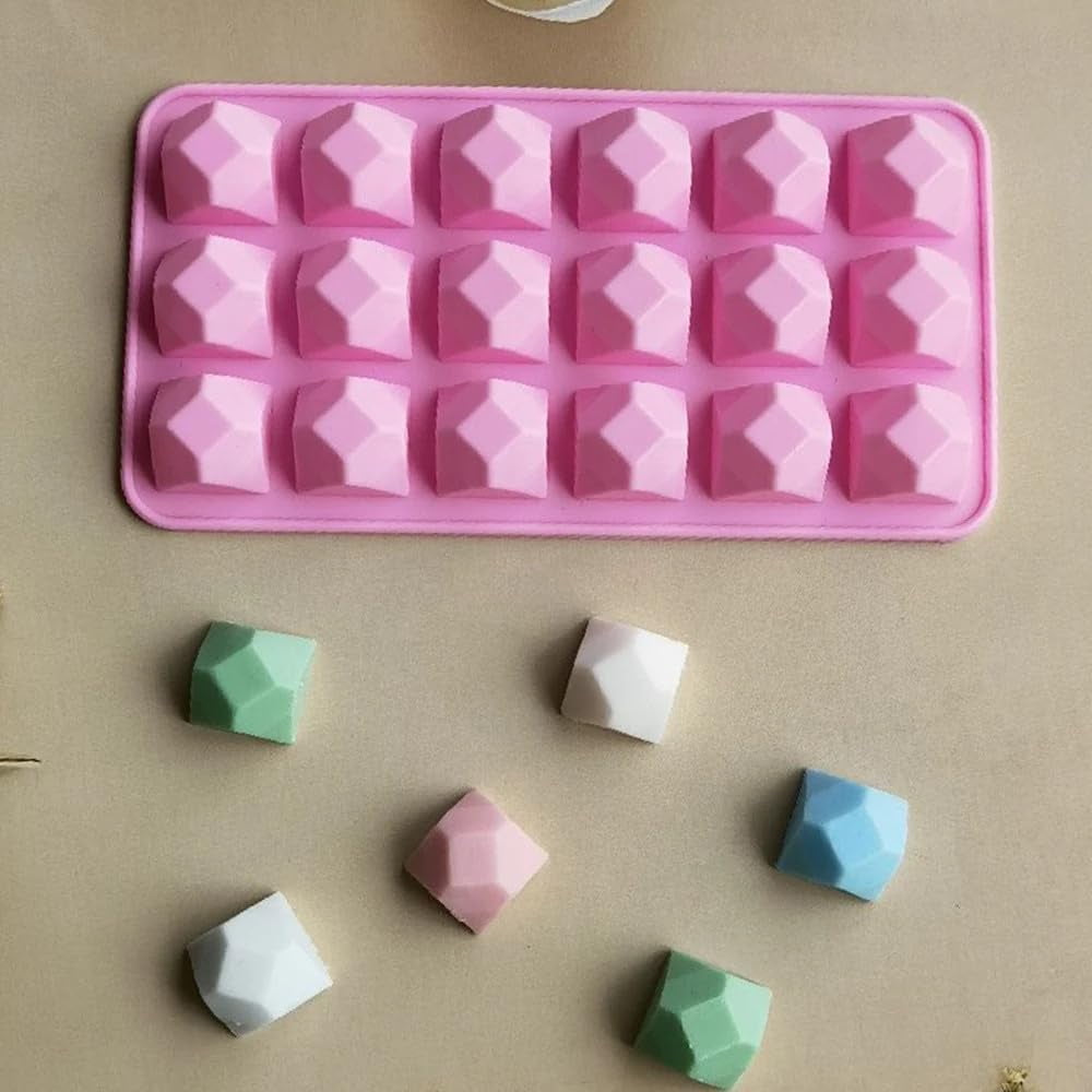 18 Hole Masonry Shaped Cake Mold Silicone Chocolate Mold Cookie Candy