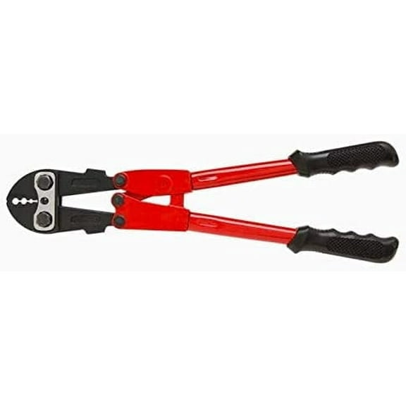 18-IN Swaging Tool, Securing Ferrules and Stops on 1/16 in, 3/32 in, 1/8 in, and 3/16 in. Wire rope and cable, Crimper.
