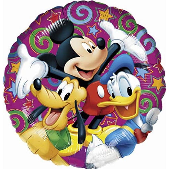 18 INCH DISNEY MICKEY MOUSE AND FRIENDS PARTY BALLOON.