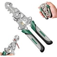 thumbnail image 1 of 18 In 1 Foldable Wire Stripper,Multifunctional Foldable Wire Stripper Electrical Pliers,For Cutting And Pulling Wires Cable Scissors (C), 1 of 7