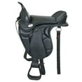 thumbnail image 1 of 18 In Horse English Treeless Saddle Hilason Endurance Trail Leather, 1 of 7