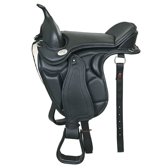 18 In Horse English Treeless Saddle Hilason Endurance Trail Leather
