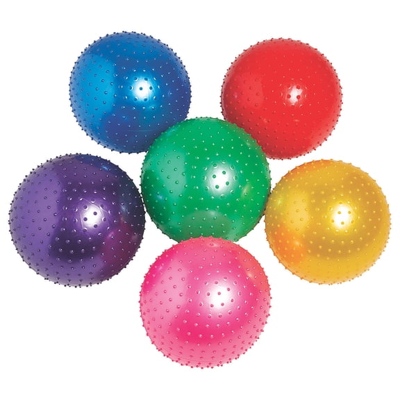 18 In Value Spike Balls - Toys - 6 Pieces