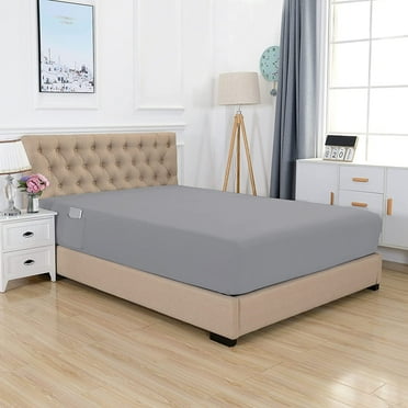 18 Inc Fitted Sheet with Storage Pocket, Full Silver