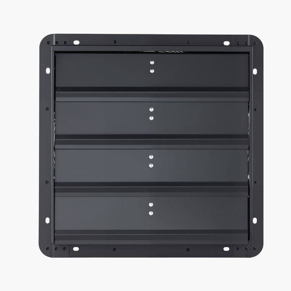 18 Inch 2200 CFM AC Motor Shutter Exhaust Fan, Wall Mount Attic Vent Fan with Variable Speed Controller, Heavy-Duty Steel, Low Noise, Ideal for Ventilating and Cooling Sheds, Garages, Greenhouses