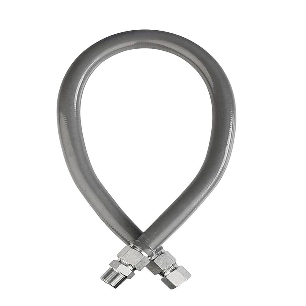 Krydros  18" Gray 3/4 MIP x 3/4 FIP Pvc-Coated Gas Line Connector