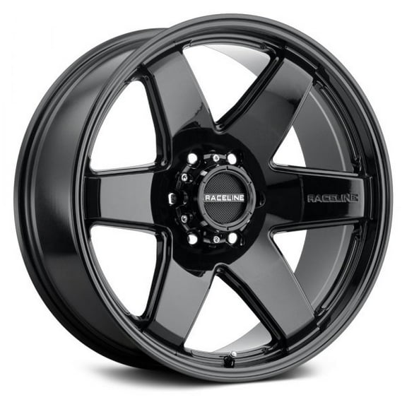 18" Inch 6x120 Wheel Rim Raceline 942B ADDICT 18x8 +35mm Gloss Black