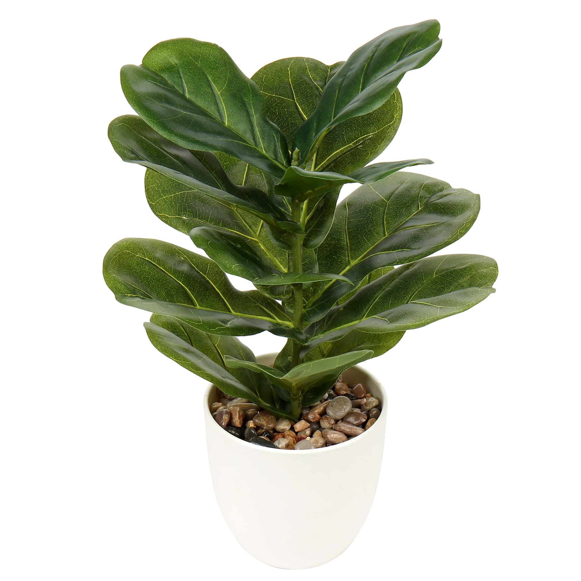 Artificial Fiddle Leaf Fig BESAMENATURE Tree - 48" Tall Faux Plant For Home  & Office Decor, Pet Safe Artificial Plants Indoor