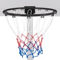 thumbnail image 1 of 18 Inch Basketball Rim Replacement with All Weather Net and Mounting Hardware, 1 of 9