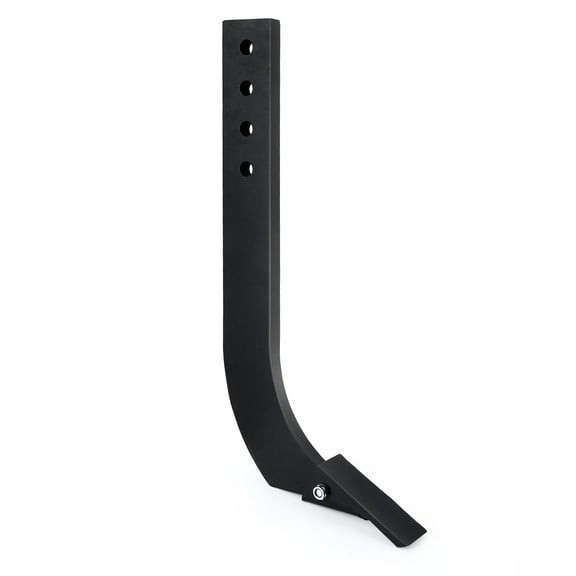 18 Inch Box Blade Shank with 4 Holes, Adjustable Scarifier Ripper Shank with Removable Tapered Teeth and Pins, Box Scraper Shank Replacement for Digging and Plowing