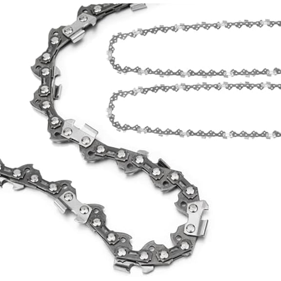 18 Inch Chainsaw Chain 3/8" LP Pitch 62 Drive Links Replacement for EGO AC1800, 18" Chain Saw Chains Fit for EGO CS1800, CS1803, CS1804 & DEWALT DCCS672B Chainsaw (3Pcs)$$Tools