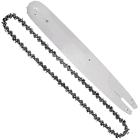 18 Inch Chainsaw Guide Bar and Chain Combo .325" Pitch .050" Gauge 68 Drive Links - Replacement for Stihl OEM 3005 008 7017 Fits MS170, MS171, MS250, MS250C, MS251, MS251C-BE Chainsaws$$Tools