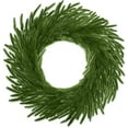 thumbnail image 1 of 18 Inch Christmas Norfolk Pine Wreath for Front Door, Artificial Christmas Wreaths Faux Greenery Pine Needles Wreath for Door Wall Windows Indoor Outdoor Xmas Decor, 1 of 7