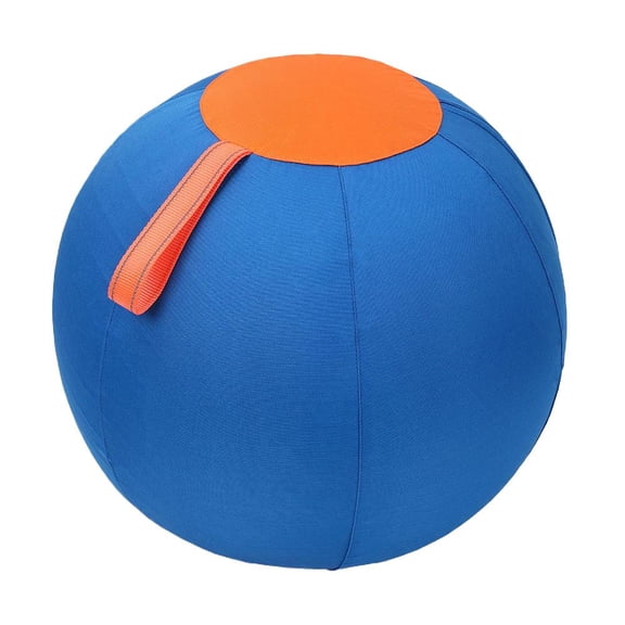 18 Inch Dog Training Ball Toy, Herding Exercise Ball with Handle, Inflatable Outdoor Agility Ball for Sheepdogs, Cattle Dogs & Active Dogs Training