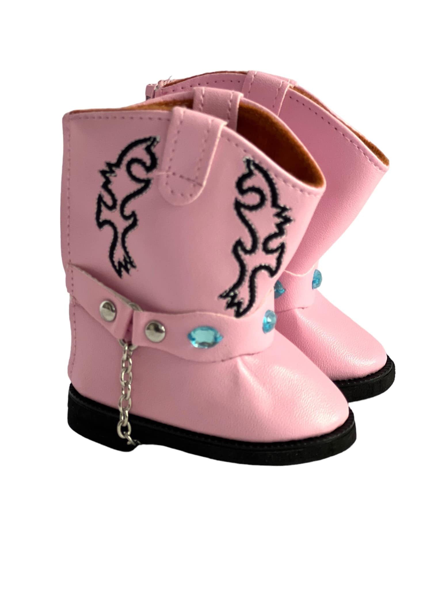 Pink cowgirl boots walmart hot sale