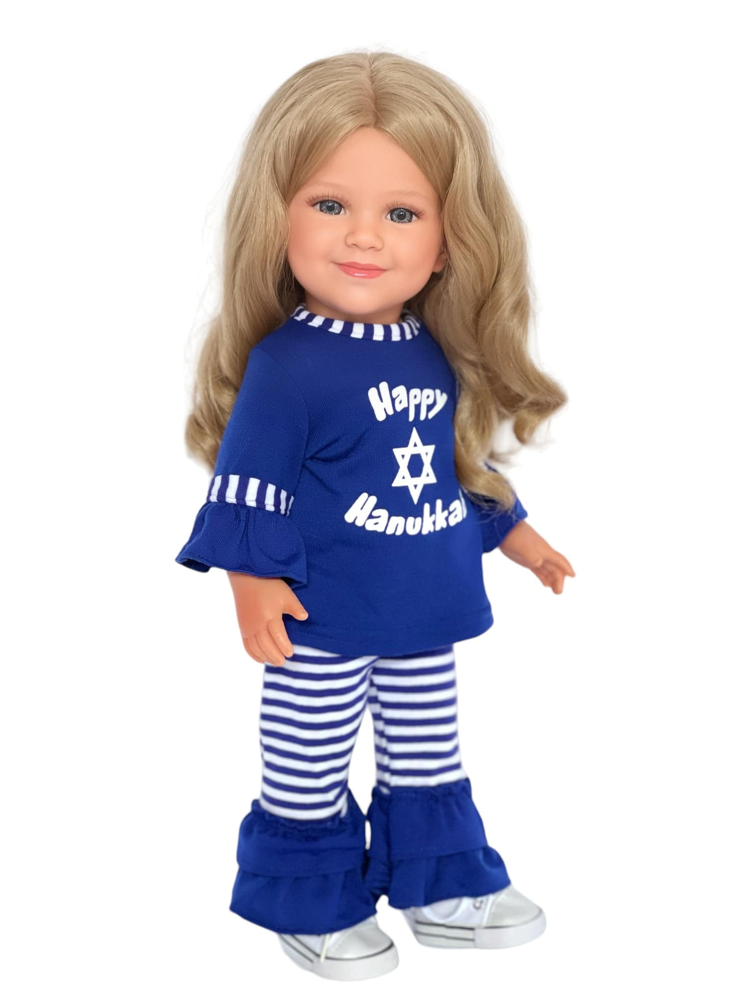 18 Inch Doll Clothes Happy Hannukah Outfit Fits 18 Inch Girl Dolls