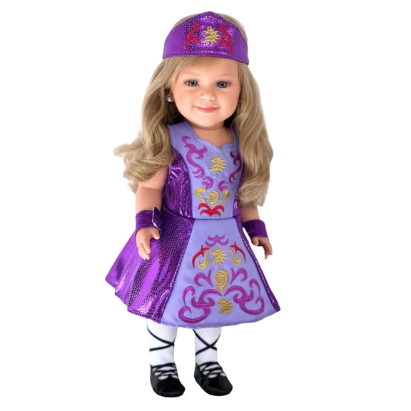 18 Inch Doll Clothes- Irish Dance Outfit Fits 18 Inch Dolls