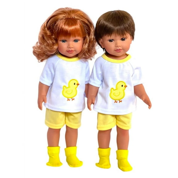 18 Inch Doll Clothes- Spring Chick Shorts Set Fits 18 Inch Kennedy and Friends Dolls and Other 18 Inch Fashion Girl and Boy Dolls