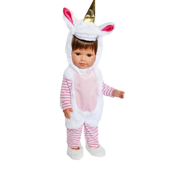 18 Inch Doll Clothes- Unicorn Costume Fits 18 Inch Fashion Girl Dolls