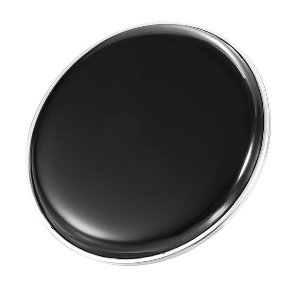 Uxcell 8 inch Drum Head Drum Skin Sound Controlled PET Material for Music Type Applications Black