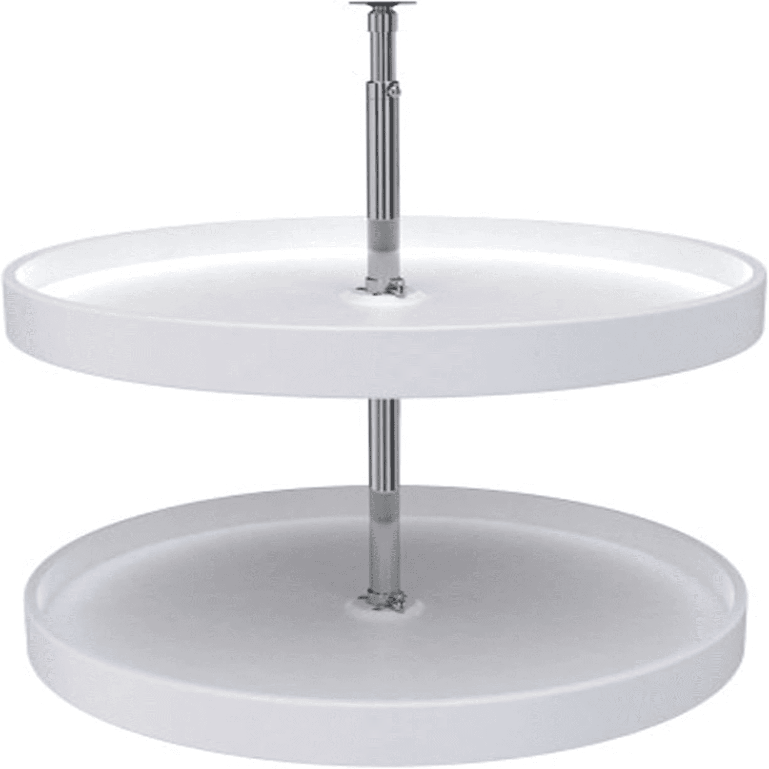 18 Inch Dual FullCircle Lazy Susan Organizer for Upper Corner Kitchen