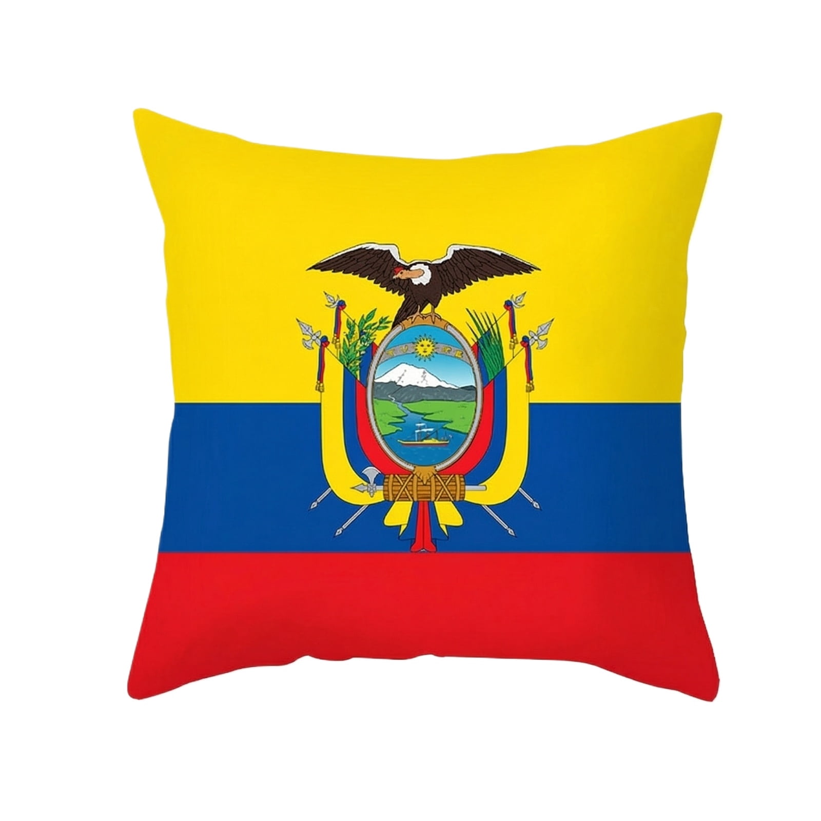 18-Inch Flag Print Pillowcase,World Cup Flag Single-sided Printed ...