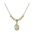 thumbnail image 1 of 18-Inch Hamilton Gold Plated Necklace with 4mm Gold Filled Beads and Holy Spirit Charm, 1 of 1