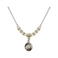 thumbnail image 1 of 18-Inch Hamilton Gold Plated Necklace with 4mm Gold Filled Beads and Shell Charm, 1 of 1