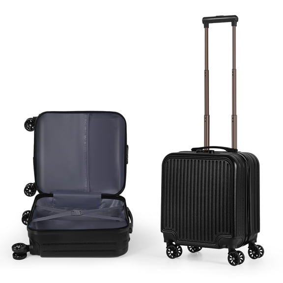 18 Inch Hand Luggage Boarding Case, Small Luggage, Waterproof Trolley Case, Black