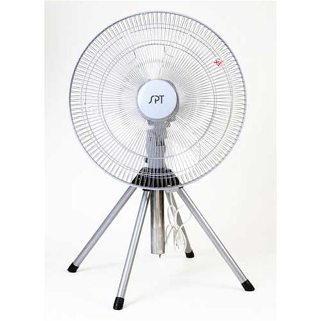 18-Inch Industrial Grade Adjustable Height Pedestal Fan