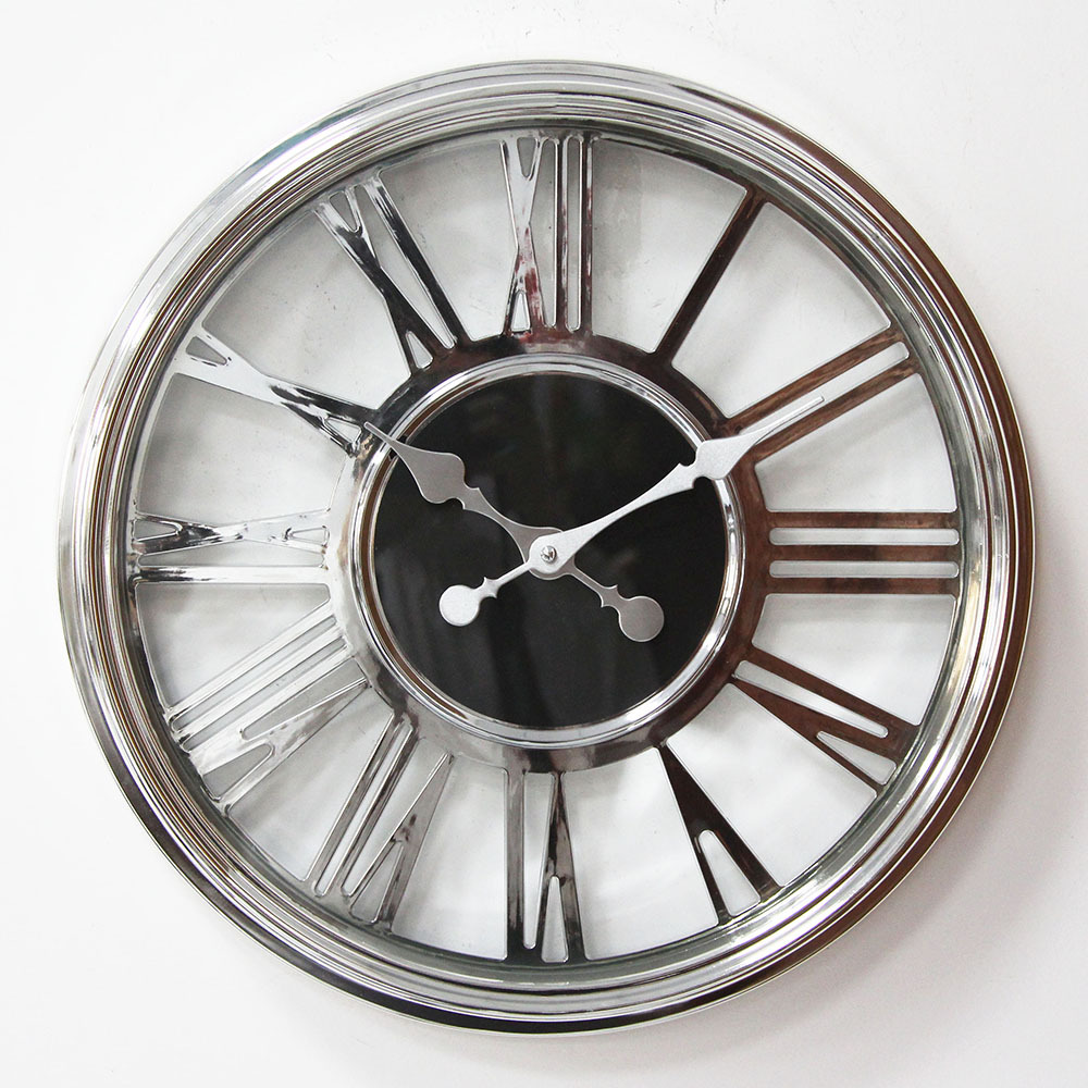 18-Inch Hollow Digital Roman Numeral Large Wall Clock Living Room ...