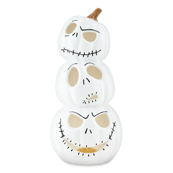 18-Inch Jack Stack Pumpkin White Color Halloween Decoration The Nightmare Before Christmas