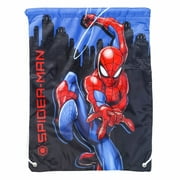 18 Inch Marvel Spiderman Kids Cinch Bag Travel Backpack Drawstring Tote
